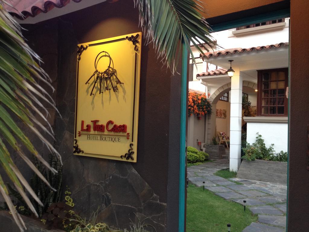 La Tua Casa Hotel Boutique Cochabamba Exteriör bild